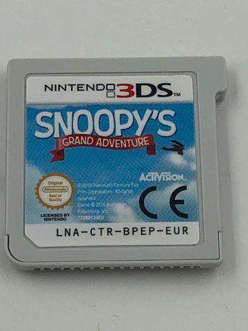 Jeu vidéo Snoopy’s la grande aventure Nintendo 3Ds