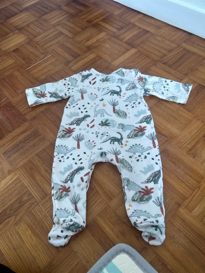 Pyjama chaud pour l’hiver tape à l’œil 9 mois ( 71 cm) - photo numéro 2