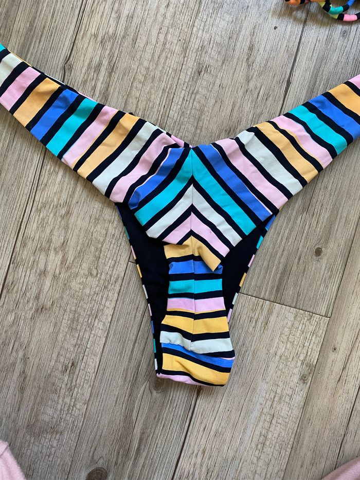Maillot de bain tanga brésilien bershka taille M - photo numéro 5
