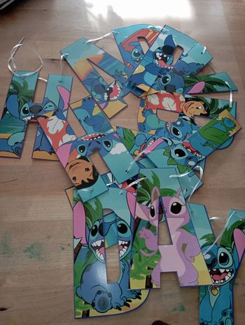 Guirlande happy birthday