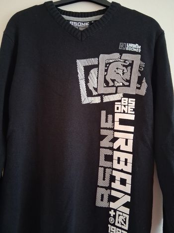 Pull d'hiver col V