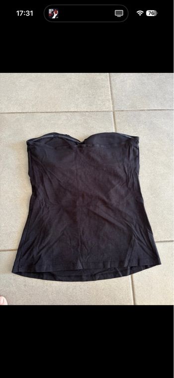 Bustier noir taille S Morgan 