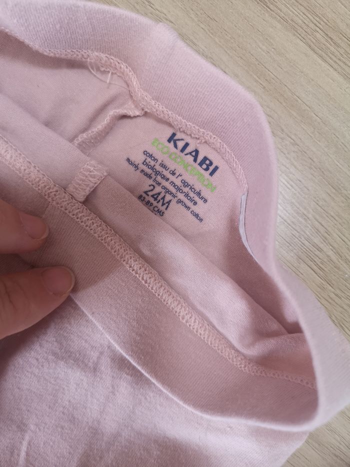 Leggins rose et gris - photo numéro 3