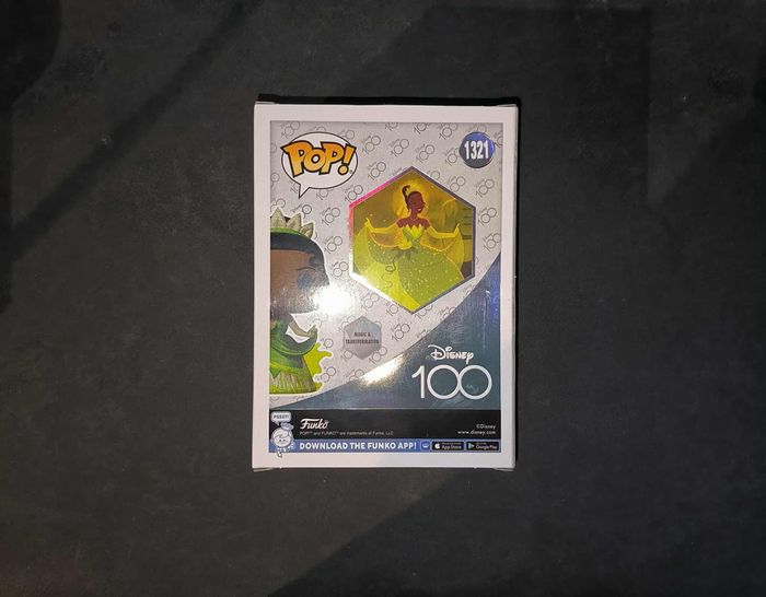 Figurine Funko Pop / Tiana N°1321 / La Princesse Et La Grenouille / Disney °100 / Diamond Collection - photo numéro 2