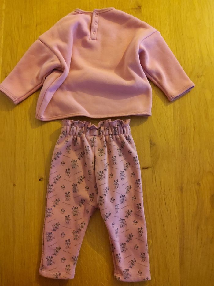 Ensemble Mickey Minnie sweat large et son pantalon - photo numéro 2
