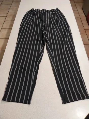 pantalon a rayure