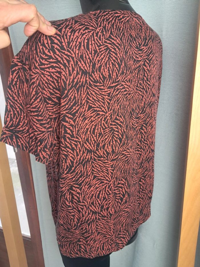 American vintage haut tee-shirt blouse T.36/38 - photo numéro 7