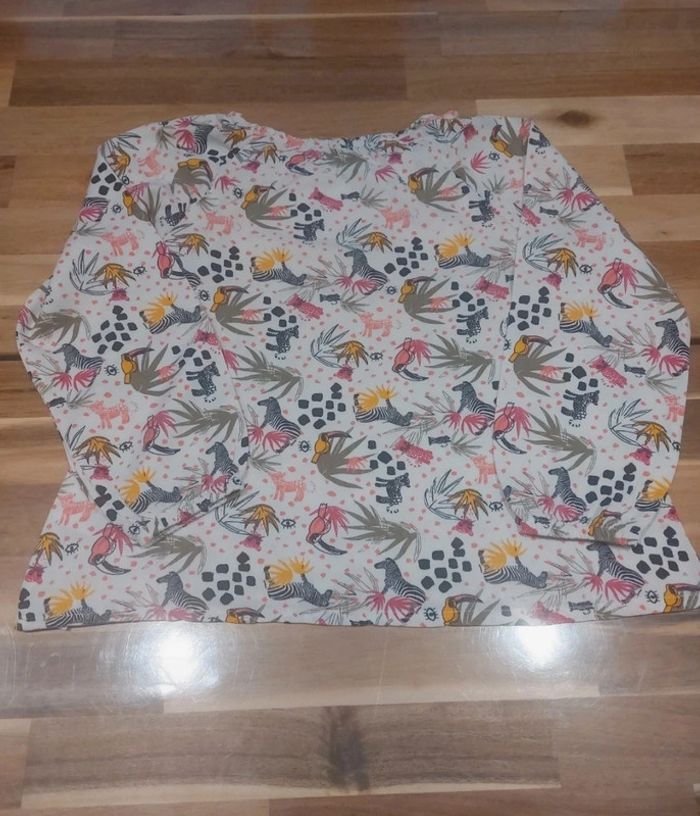 Blouse animaux de la jungle - photo numéro 2