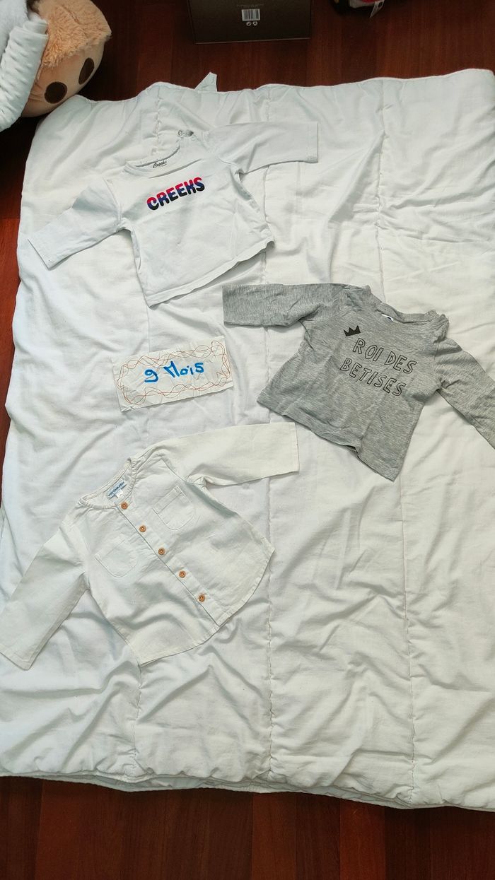 Vends vêtements bébé 9 mois - photo numéro 2