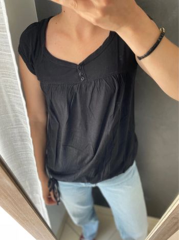 Tee shirt noir promod