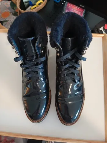 Bottines avec fourrure