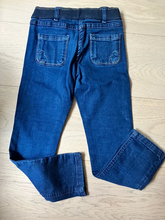 Ensemble  1 tee-shirt + une blouse + un jeans 5 ans fille Sergent major - photo numéro 3