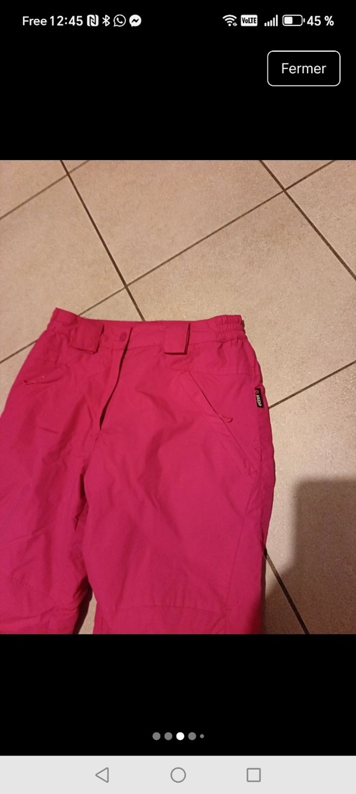 Pantalon de ski 12 ans - photo numéro 3