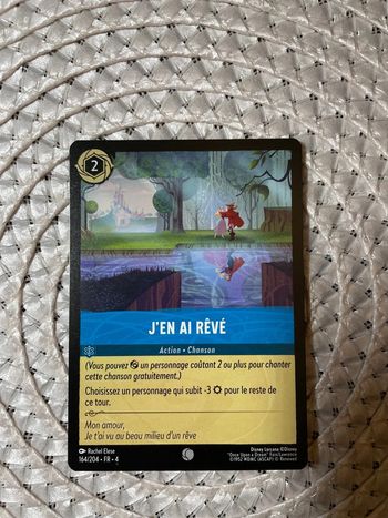 Carte Lorcana - J’en ai rêvé - 164/204 - FR - 4