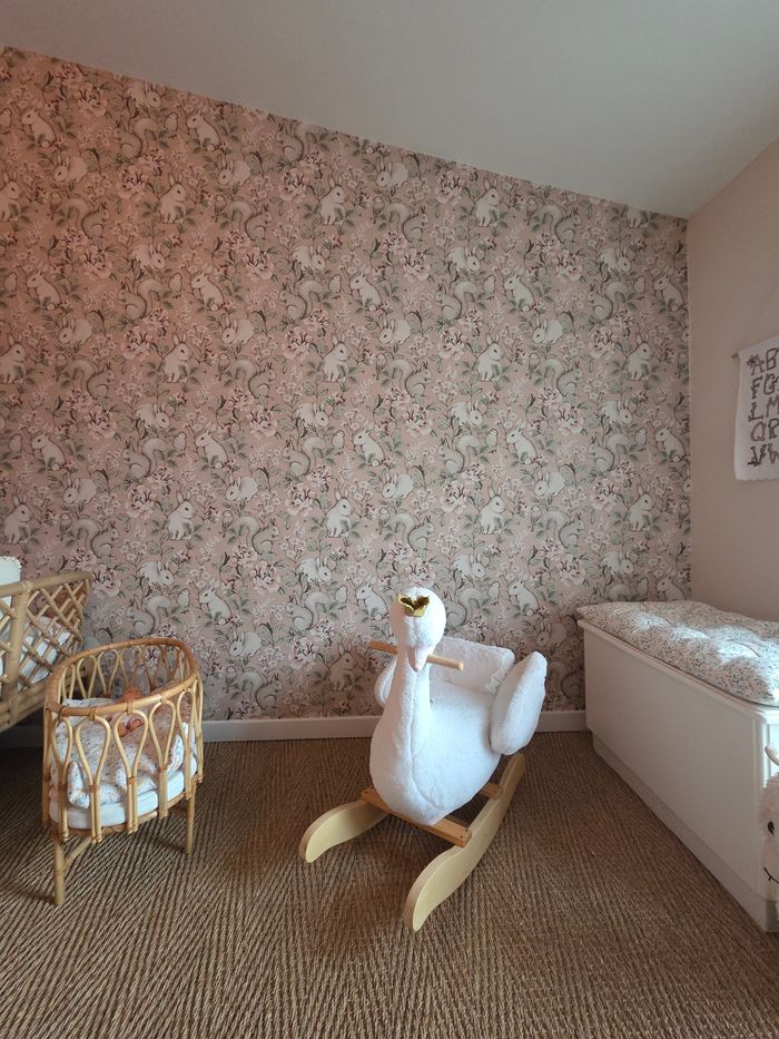Joli cygne à bascule