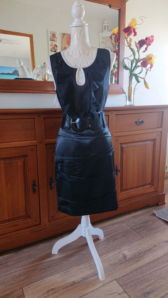 Ensemble Jupe avec large ceinture + top