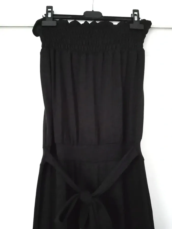 Combinaison combi pantacourt noir femme taille unique neuf - photo numéro 3