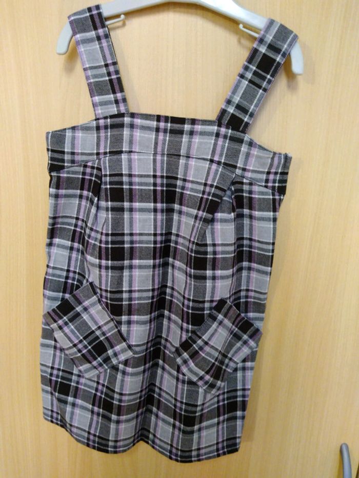 Robe à carreaux Kidkanaï taille 4 ans