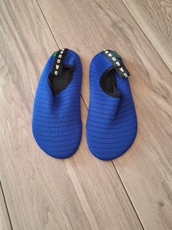 Chaussures pieds nus aquatique plage piscine été Mixte bleu marine 
