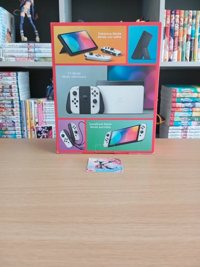 Nintendo Switch Oled Blanche + Pack contrôleur et housse renforcée Nexigo Très bon état·Nintendo - photo numéro 3