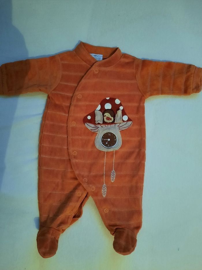 Lot de 6 pyjamas naissance 0-1 mois - photo numéro 2