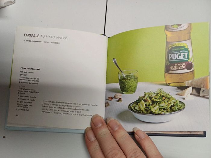 Livre recettes huile d'olive puget - photo numéro 3