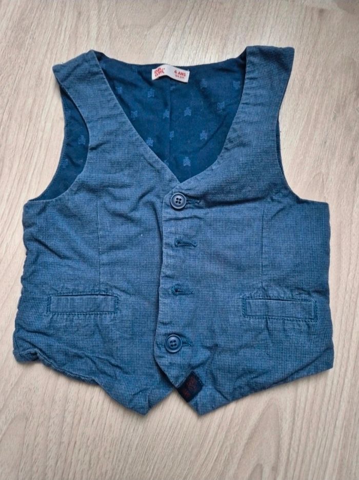 👦 Veste sans manches