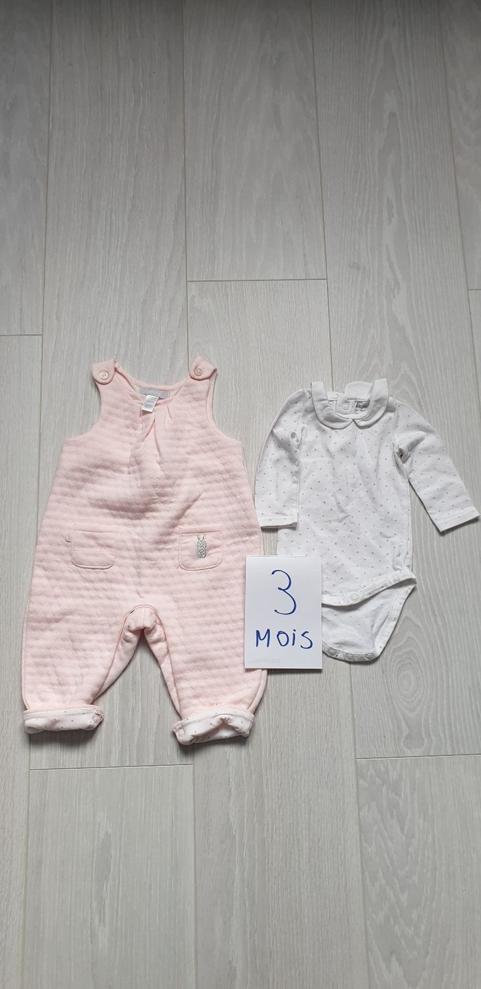 Ensemble fille 3mois