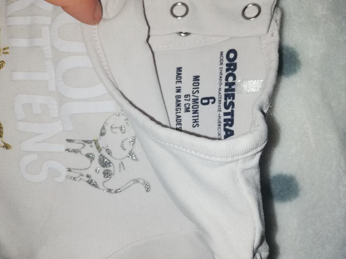 Tee shirt manches longues 6 mois - photo numéro 2