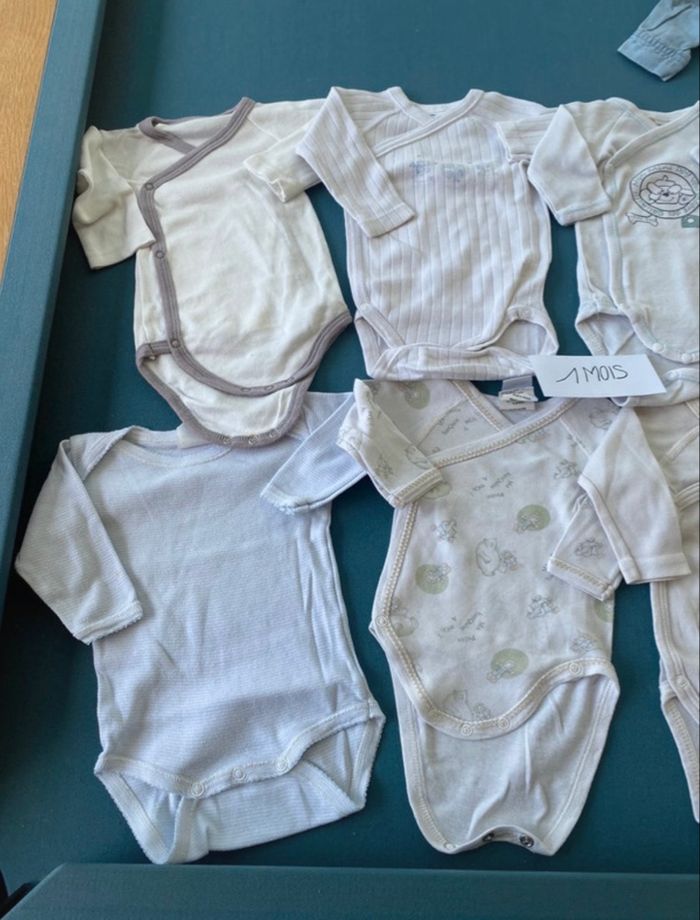 Lot de vêtements bébé garçon 1 mois - photo numéro 6
