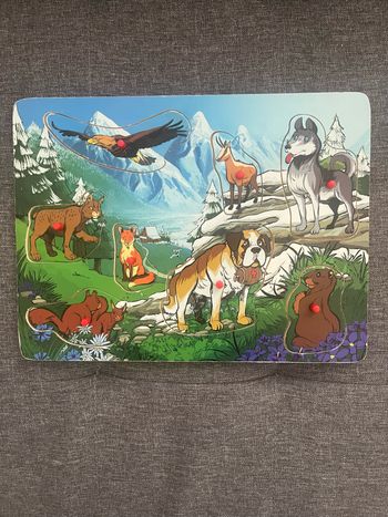 Lot de trois puzzles