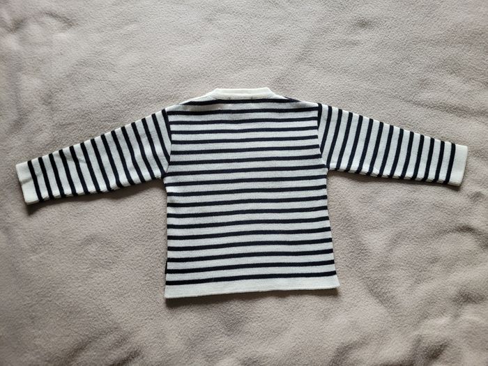 Pull marinière flottille 4 ans - photo numéro 3