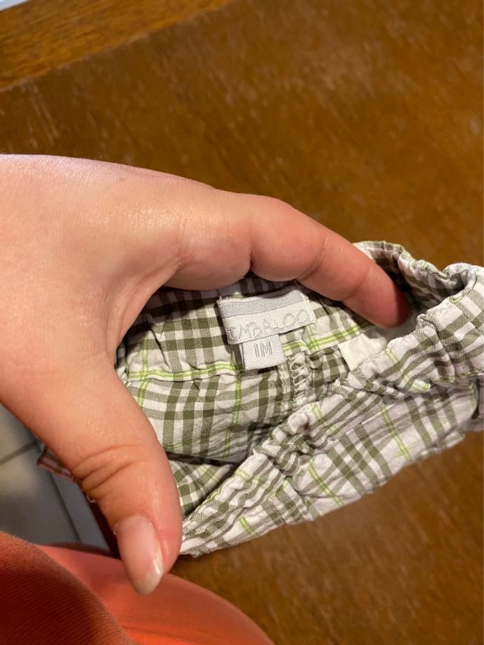 Short vert et blanc - photo numéro 3