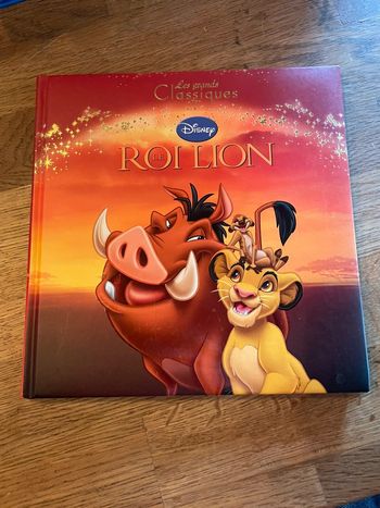 Livre Disney Les grands classiques Le roi Lion