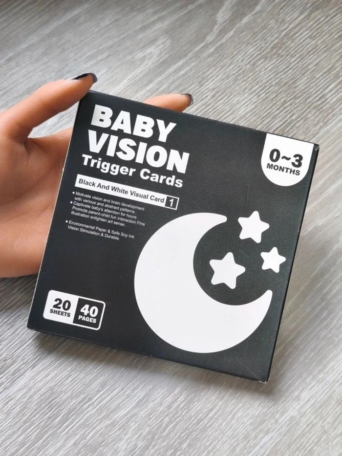 Cartes de stimulation visuelle pour bébé - photo numéro 2
