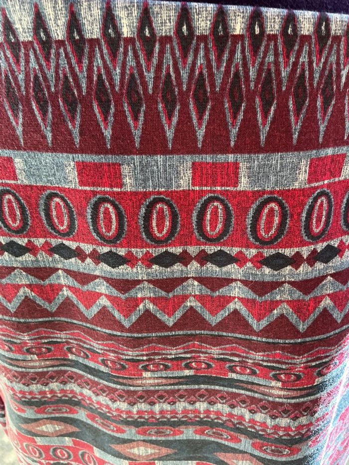 Jupe droite à motifs taille élastique MS Mode 48 - photo numéro 5