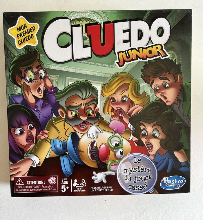 cluedo junior le mystère du jouet cassé