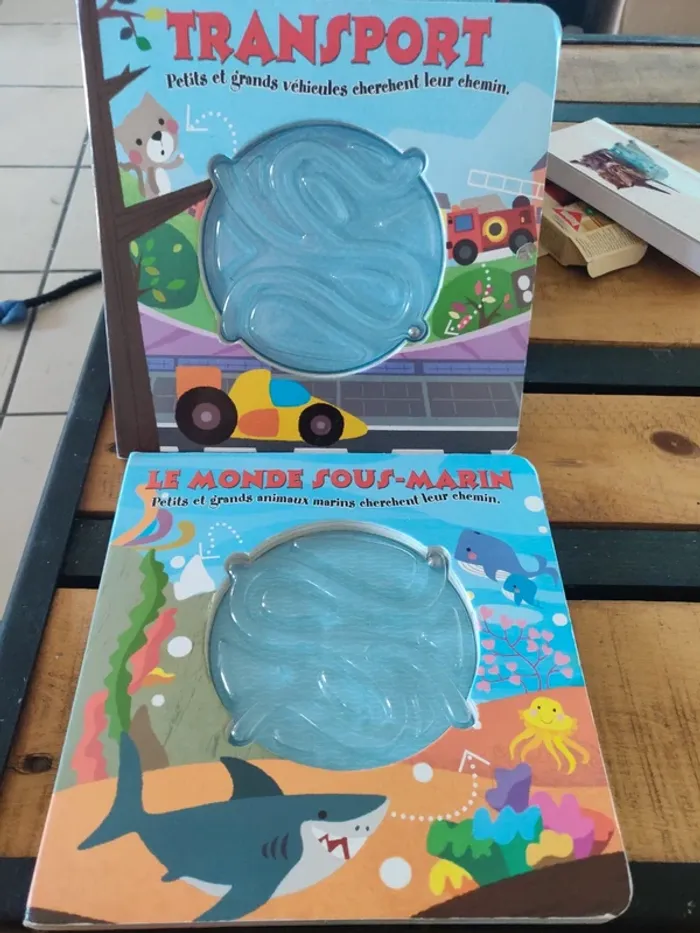 Lot de Livres ludiques avec circuit à bille