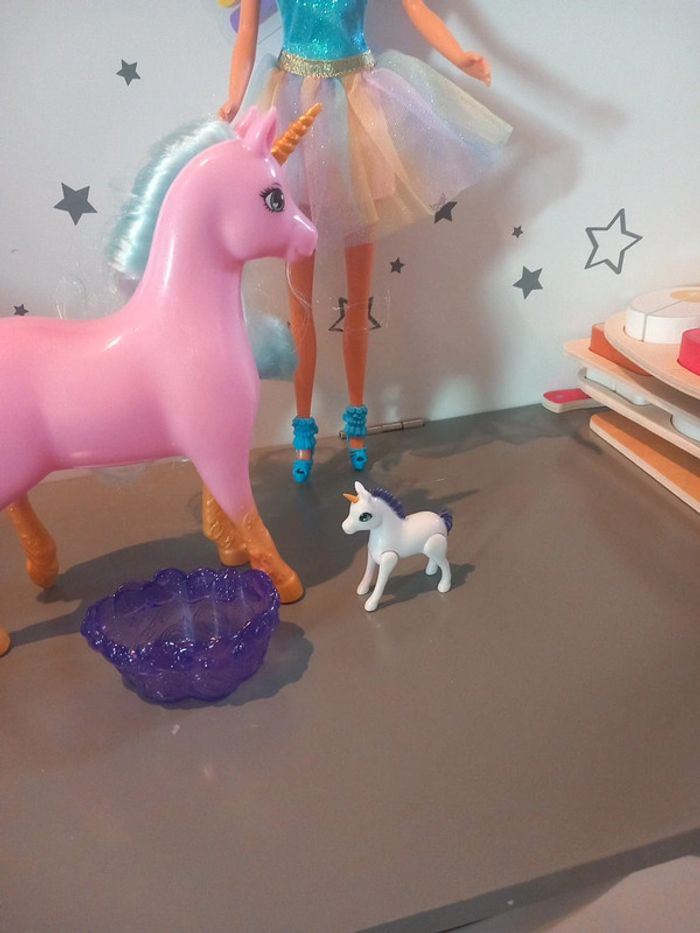 Barbie licorne et bébé licorbe - photo numéro 4