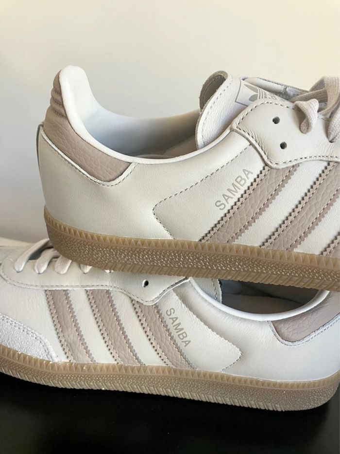 Adidas Originals Samba Beige / Clear Brown - photo numéro 2