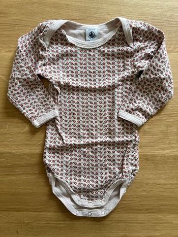 Body Petit Bateau fille 9 mois