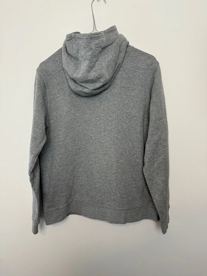 Sweat à capuche Nike gris logo brodé taille 13-15 ans - photo numéro 5