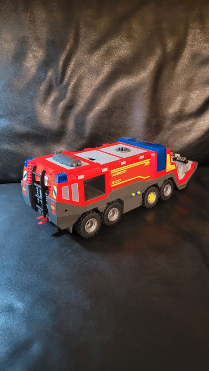 Camion de pompiers aéroport Playmobil jouet pièce spare - photo numéro 2