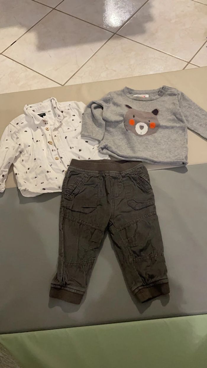 Ensemble chaud 9 mois