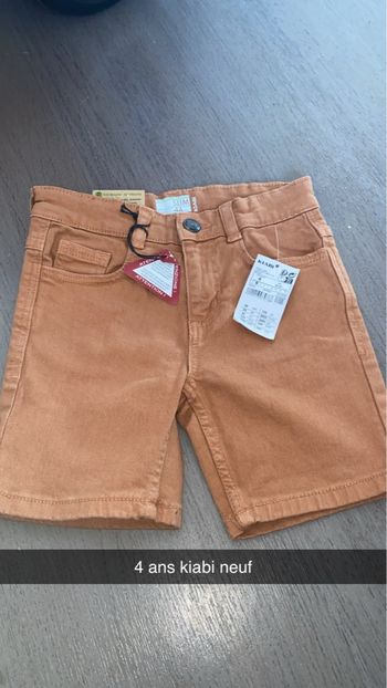 Short 4 ans kiabi