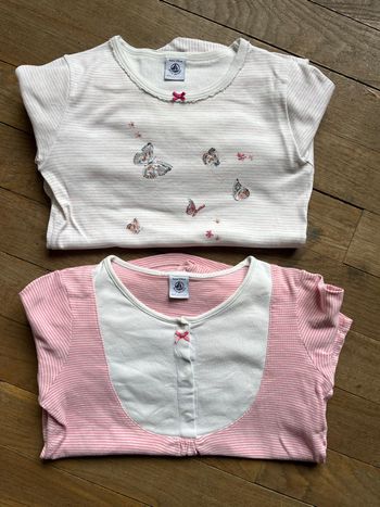 Pyjamas rayés Petit Bateau 8 ans