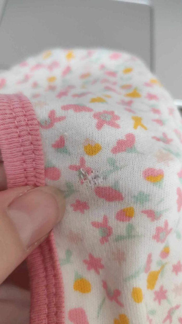 Pyjama coton bébé fille 9 mois - photo numéro 3