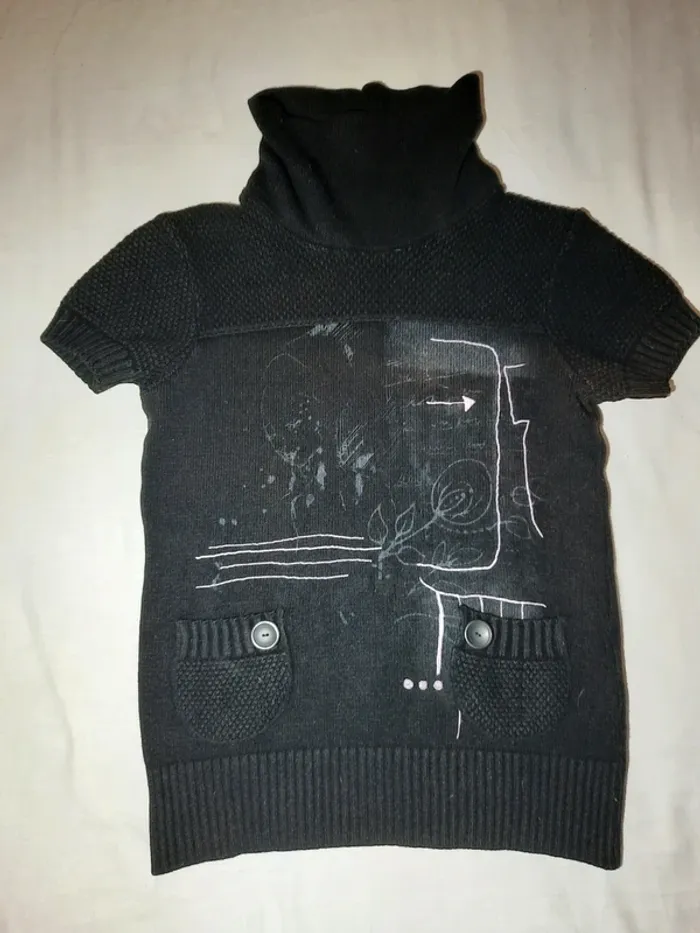 Blouse manches courtes Affinités Armand thierry
