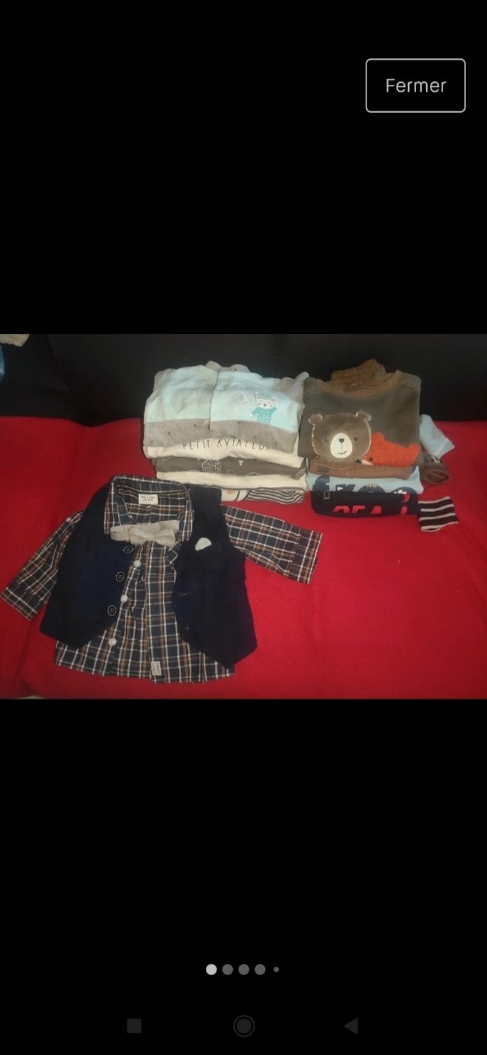 Lot garçon 6 mois