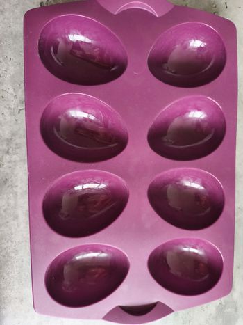 Moule silicone tupperware forme 1/2 oeuf